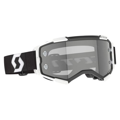 Scott Fury LS Goggle (Black / White) Light Sensitive Grey Works Lens