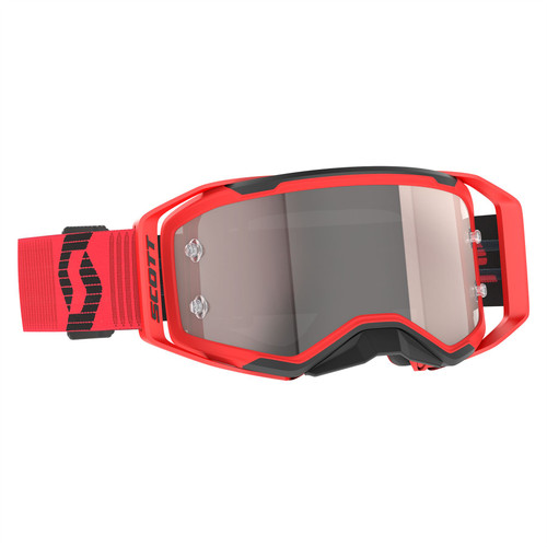 Scott Prospect 2.0 Goggle (Red / Black) Silver Chrome Works Lens
