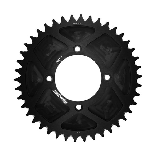 Supersprox Aluminium Rear Trials 2802/2-41 Black Solid Trial Rear AP-BT2802S