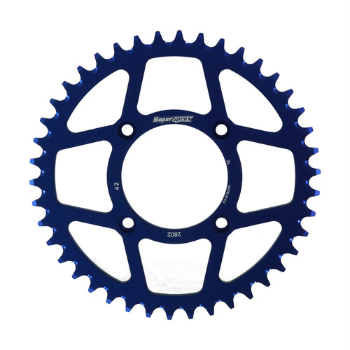 Supersprox Aluminium Rear Trials 2802-39 Blue Open Trial Rear AP-BT2802
