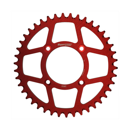 Supersprox Aluminium Rear Trials 2802-40 Red Trial Rear AP-BT2802