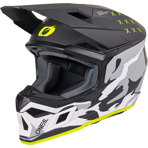 ONeal 3SRS Heat MX Helmet Black Grey