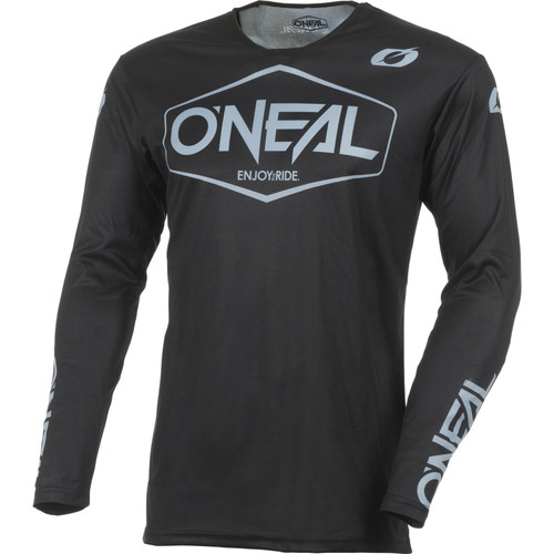 ONeal Mayhem MX Jersey Solid Black