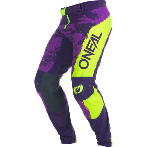 ONeal Mayhem MX Pants Paint Purple Neon Yellow