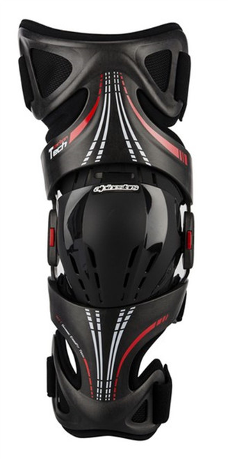 Alpinestars Fluid Tech Knee Brace Black/Red Right