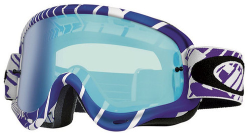 Oakley O Frame Goggles Skull Rush White/Purple With Iridium Lens