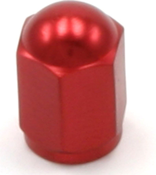 DRC Aluminium Valve Caps 2-pack Red