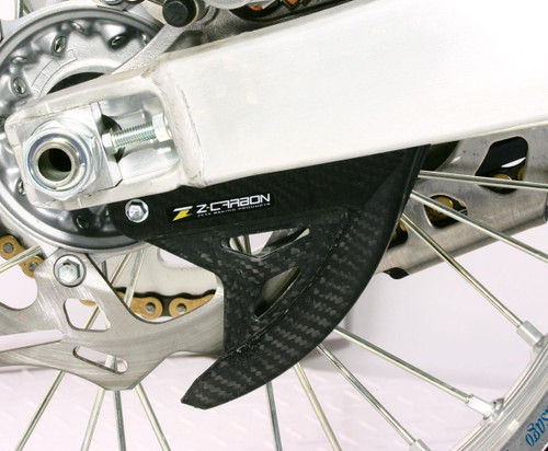 ZETA Carbon rear disk guard YZ/YZF 06-16