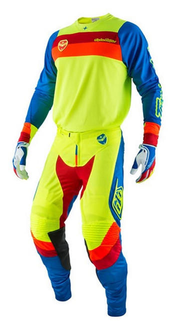 2017 Troy Lee Designs TLD Combo SE Air Corsa Flo Yellow