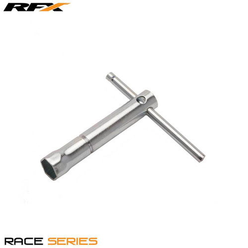 RFX Race Series Deep Type Plug Spanner (Silver) Size 10mm Thread / 14mm AF (KTM/Hon New 4T)