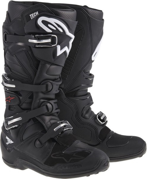 Alpinestars Tech 7 Adult Motocross Boots Black