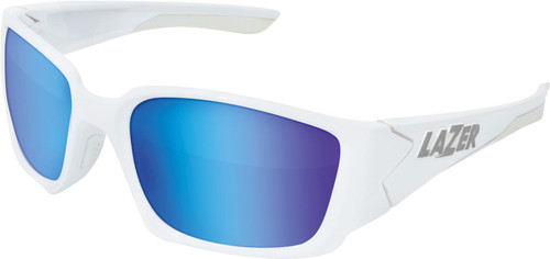 Lazer Krypton KR1 Matt White frame grey  blue lens triple pack