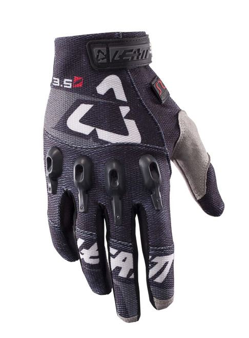 2017 Leatt GPX 3.5 Lite Gloves Black/Grey