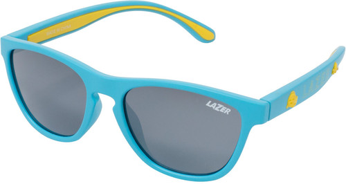 Lazer Blub Matt Blue frame grey + silver lens