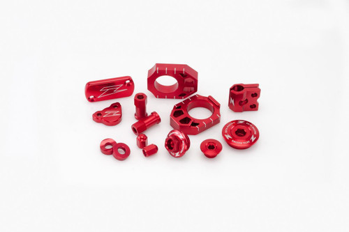 ZETA Billet Kit KXF250 11-16 & KXF450 09-15 red (res covers / wheel kit / engine kit)