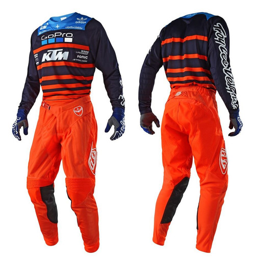 2018 Troy Lee Designs TLD SE Air Combo Streamline Team KTM Navy/Orange