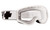 Spy Cadet Goggle White/Clear Lens