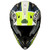 KYT Strike MX Helmet Eagle Webb Matt White/Blue