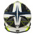 KYT Strike MX Helmet Eagle Webb Matt White/Blue