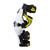 Mobius X8 Youth Knee Braces White/Acid Yellow