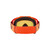 Oakley Crowbar MX Goggle (Orange/Red) Fire Irdium Lens Inc Clear Lens