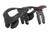 Leatt GPX 5.5 Neck Brace Black/Grey front & back