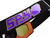 Spy Optic Foundation Plus Slayco HD Smoke with Purple Spectra Mirror HD Clear
