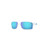 Oakley Gibston Sunglasses (Polished Clear) Prizm Sapphire Lens