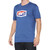 100% MENS ADULT CASUAL OFFICIAL T-SHIRT BLUE