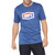 100% MENS ADULT CASUAL OFFICIAL T-SHIRT BLUE