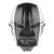 Fly Racing Youth Kinetic Straight Edge Black/White Helmet