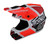 TLD SE4 Helmet Quattro Red/Charcoal Adult MIPS