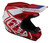 TLD GP Helmet Overload Red/White Adult
