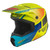 Fly Racing 2022 Youth Kinetic Drift Blue/Hi-Vis/Charcoal MX Helmet