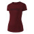 TLD Womens Signature Casual Short Sleeved T-Shirt Maroon