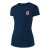 TLD Womens Peace & Wheelies Short Sleeved T-Shirt Heather Navy