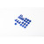 ZETA Aluminium Bolt Set for Plastics RMZ250 10-18, 450 11-17 Blue