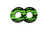 RFX Sport Grip Donuts (X Green) Pair