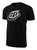 Troy Lee Designs Adult T-Shirt Badge Black Short Sleeved Casual