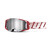 100 Percent ARMEGA Goggle Oversized Deep Red - Mirror Silver Flash Lens