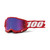 100 Percent ACCURI 2 Goggle Neon/Red - Mirror Red/Blue Lens