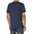 100% Adult Casual Icon Short Sleeved Tee Navy Heather