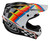 TLD SE4 Helmet Warped White Adult MIPS