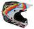 TLD SE4 Helmet Warped White Adult MIPS