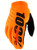 100% Youth Brisker MX Gloves Fluo Orange/Black