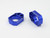 ZETA Axle blocks KXF250 17-22 KXF450 16-20 blue