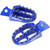 ZETA Aluminum FootPegs YZF250/450 WR250/450 YZ65/85 YZ125/250 Blue