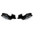 UFO Vulcan Handguards (Black) Mounting Kit Included