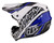 TLD GP Helmet Slice Blue Adult