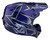 TLD SE4 Helmet Matrix Blue Adult MIPS